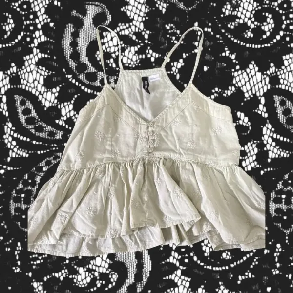 blusa tipo babydoll
