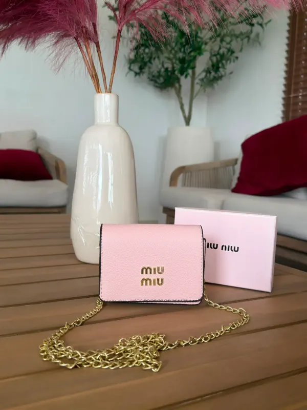 Bolso Crossbody Miu Miu Mini Rosa