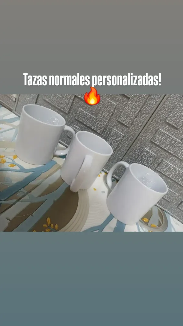 Tazas blancas 11oz
