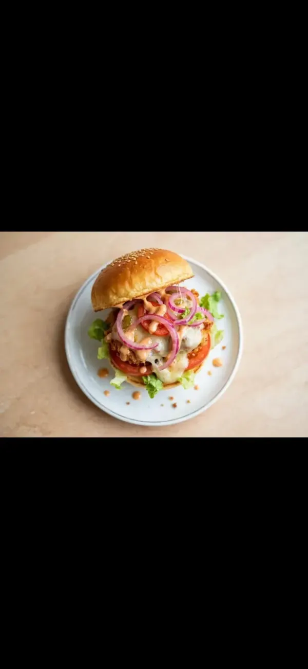 Hamburguesa De Pollo