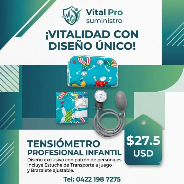 Tensiómetro pediátrico