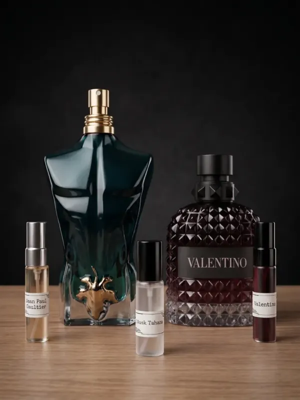 👑 El Kit de Seducción 👑JPG Le beau le parfum+ Valentino Uomo Born In Roma Intense