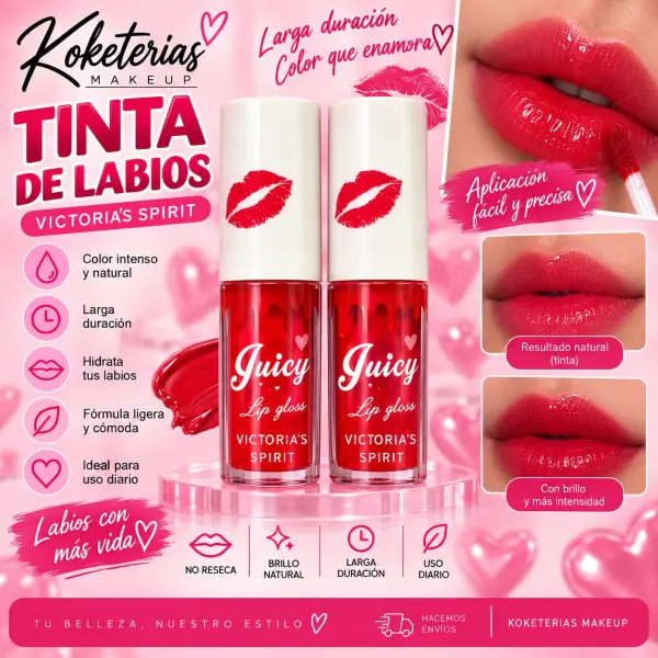 Tintan labios cremosos juicy
