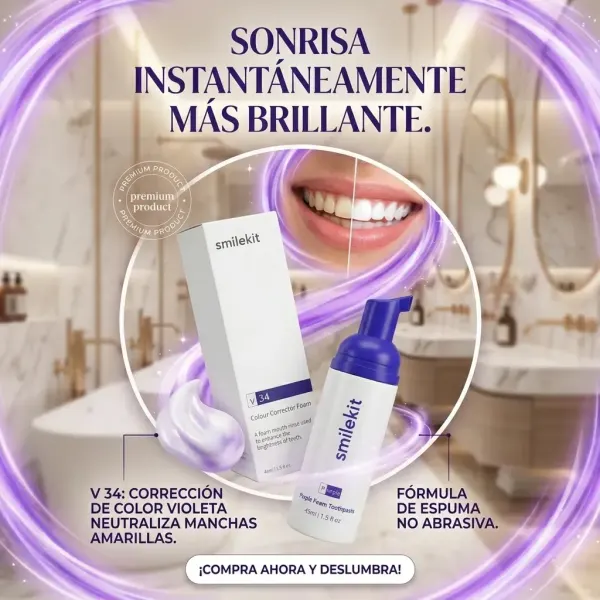 Espuma Blanqueadora Dental