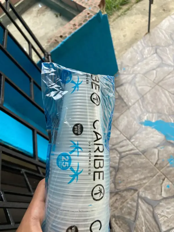 VASO PLASTICO N10 CARIBE