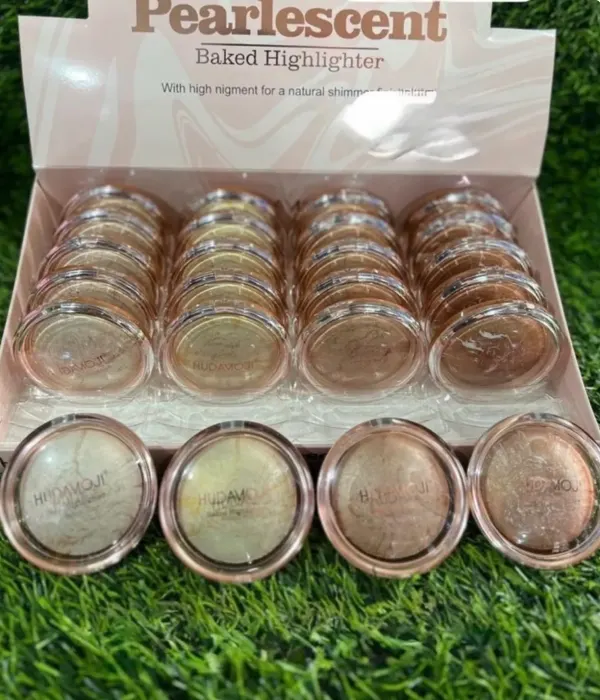 Iluminador hudamoji 4 tonos box 24 piezas