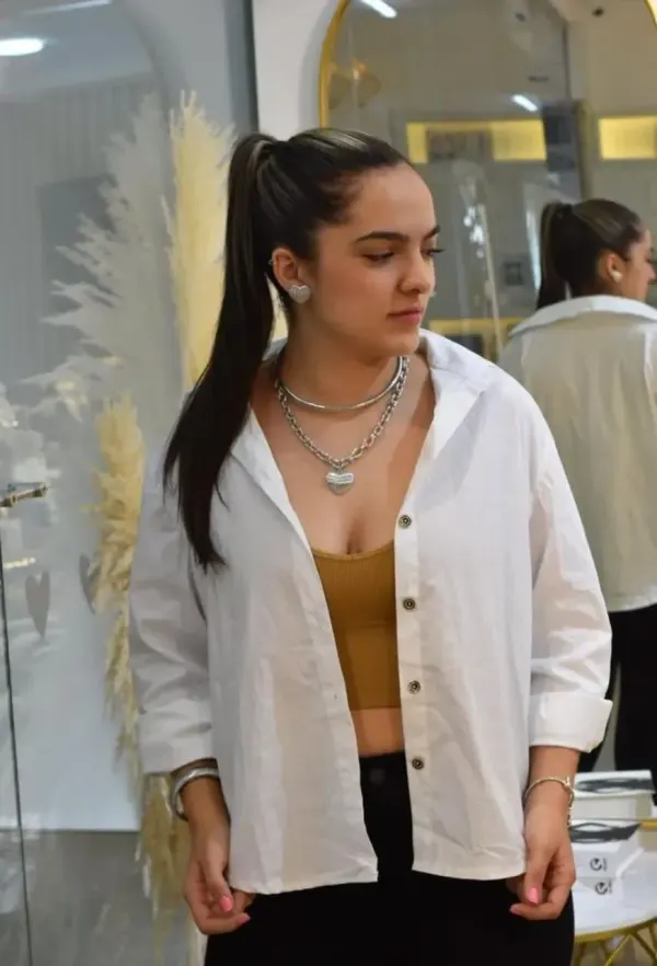 camisera manga larga