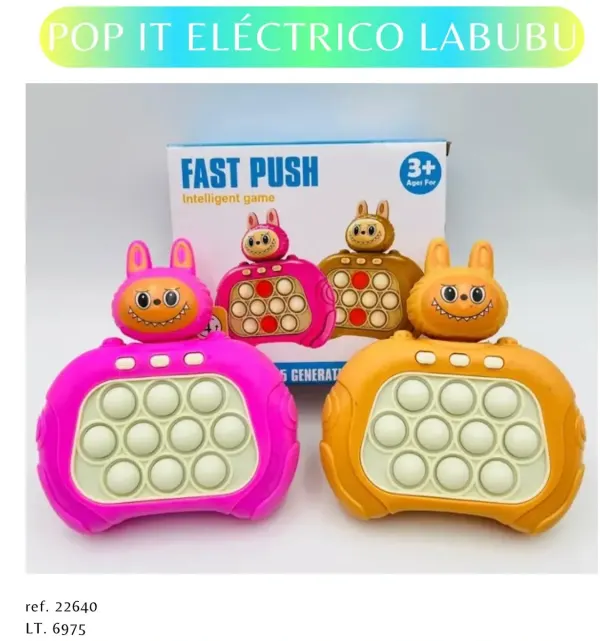 Pop it eléctrico la Bubu