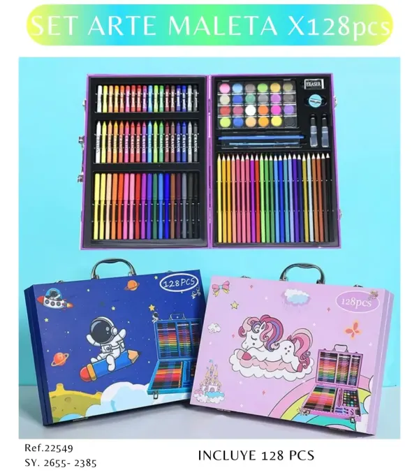 Set arte maleta