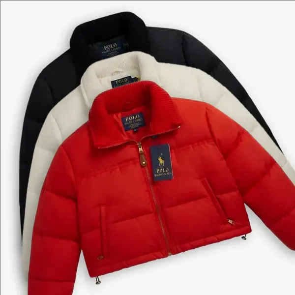Chaqueta Polo Crop Mujer