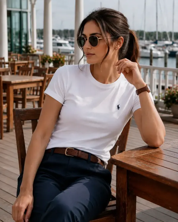 CAMISETA BLANCO DE DAMA
