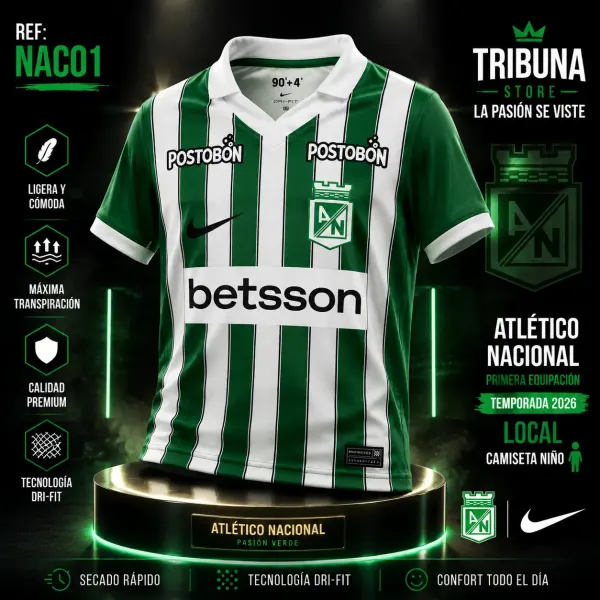 Camiseta Nacional Local 2026