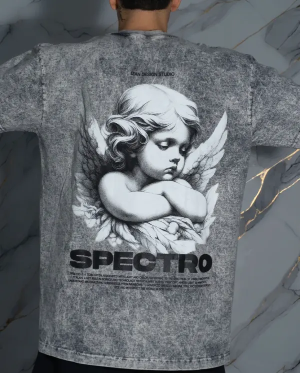 CAMISETA ACID WASH GRIS
