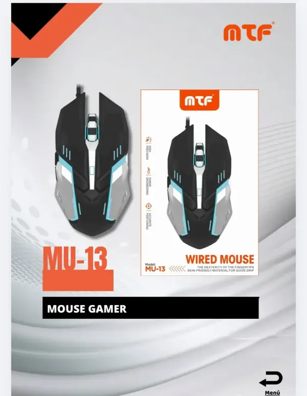 MAUSE GAMER MU-13