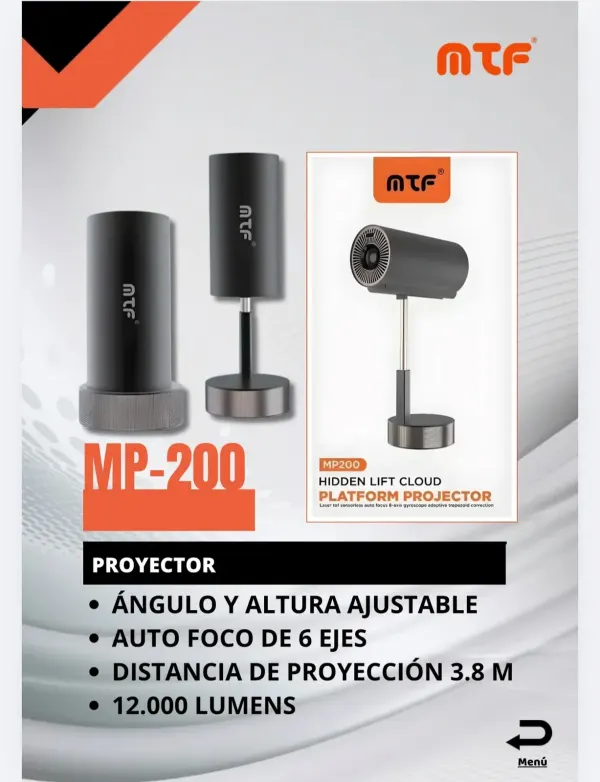 PROYECTOR DE ALTA DEFINICION MP-200