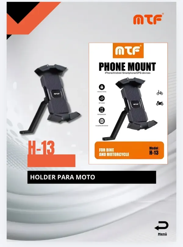 HOLDER PARA MOTO H-13