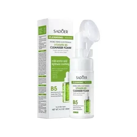 Espuma Limpiadora Facial de Vitamina B5