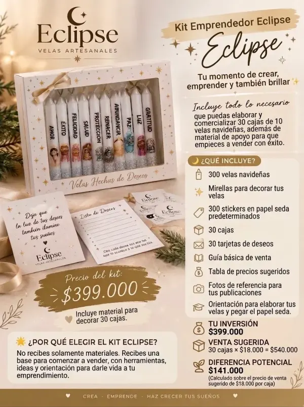 KIT EMPRENDEDOR NAVIDAD