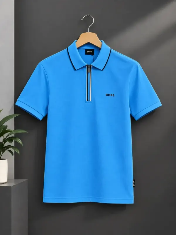 Polo azul