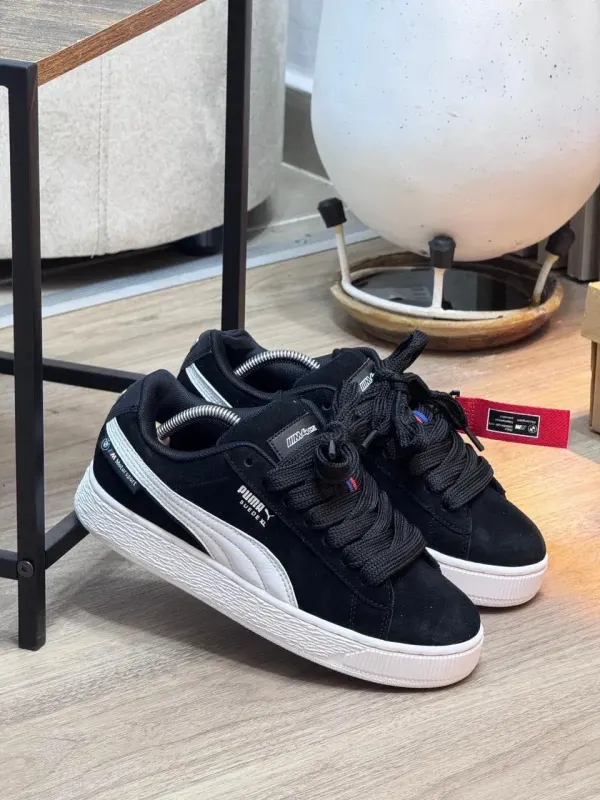 PUMA SUEDE XL NEGRA BEIGE