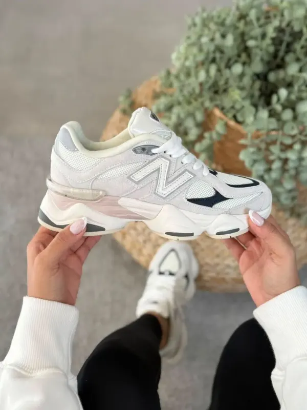 NEW BALANCE 9060 BLANCA AZUL PALO ROSA