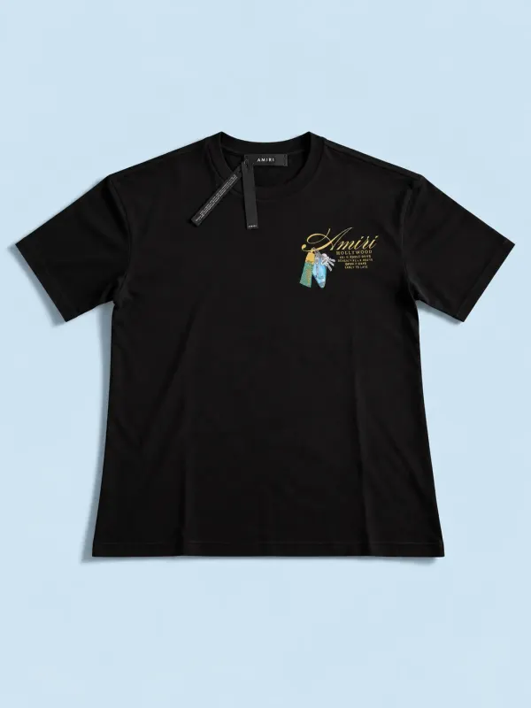 AMIRI Hollywood Tee — Black