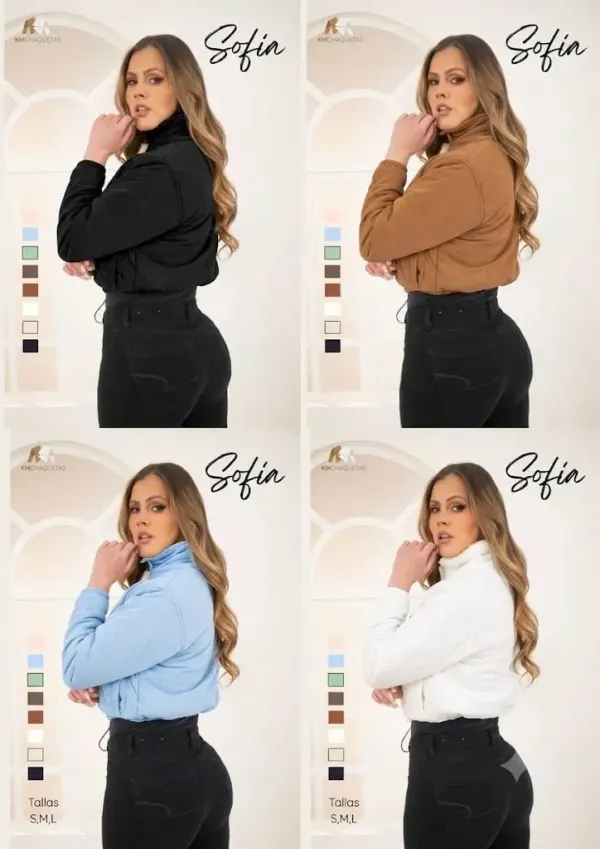 Chaqueta cuerina Tex