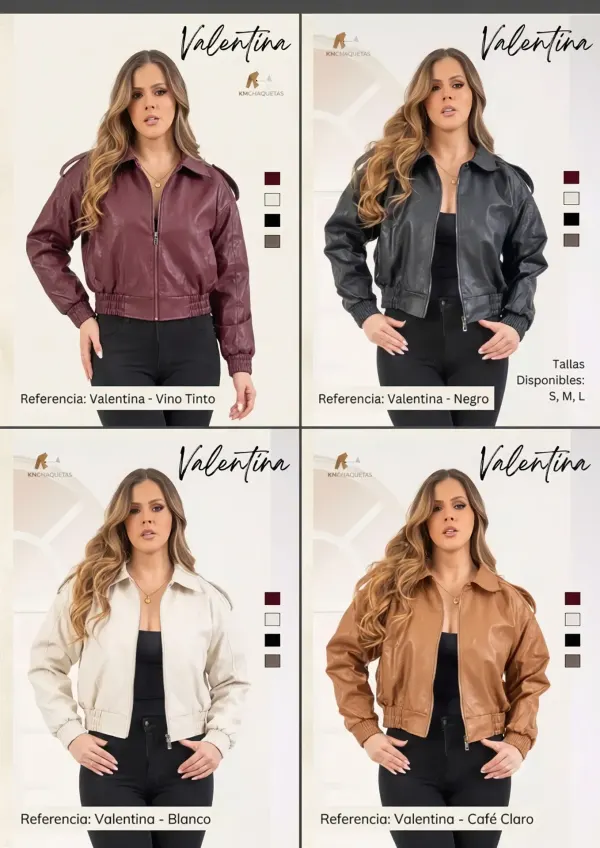 Chaqueta cuerina 🧩Va