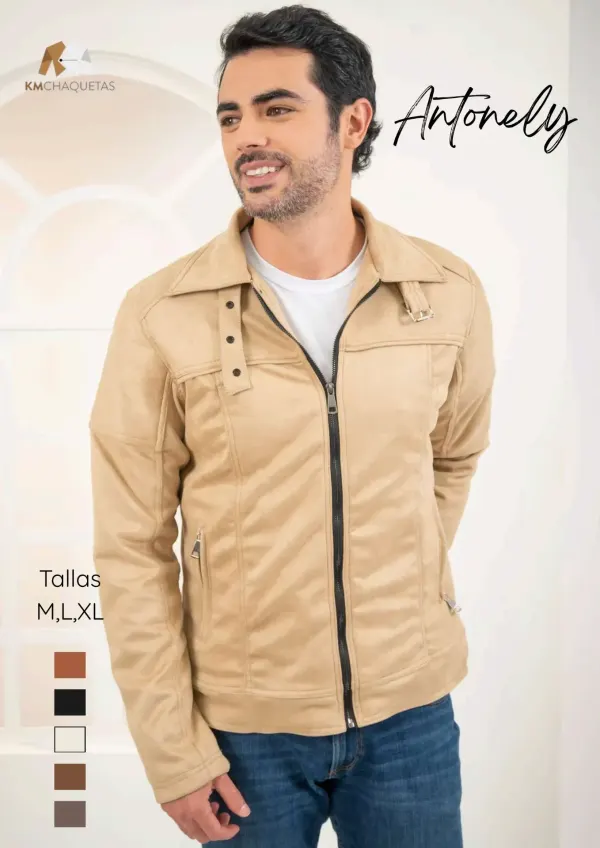 Chaqueta Cuerina Ant