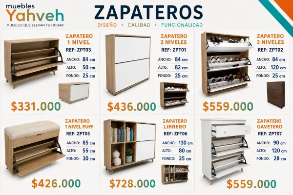 Organizadores de zapatos