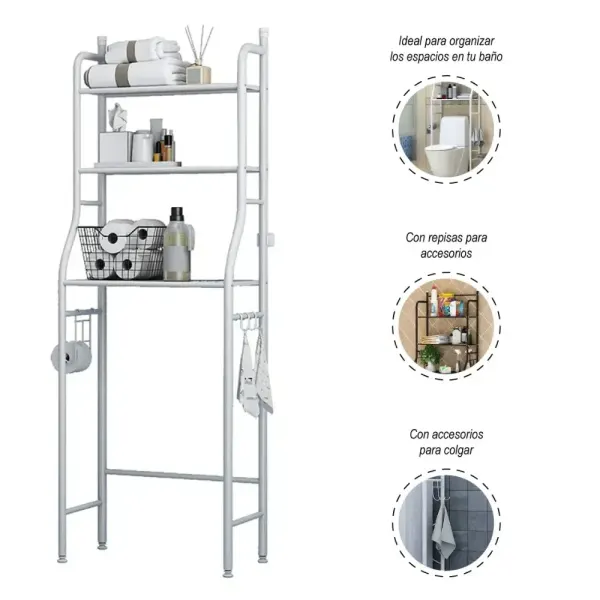 Organizador de baño - x 12 und
