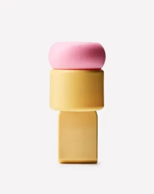 Pink & yellow plug