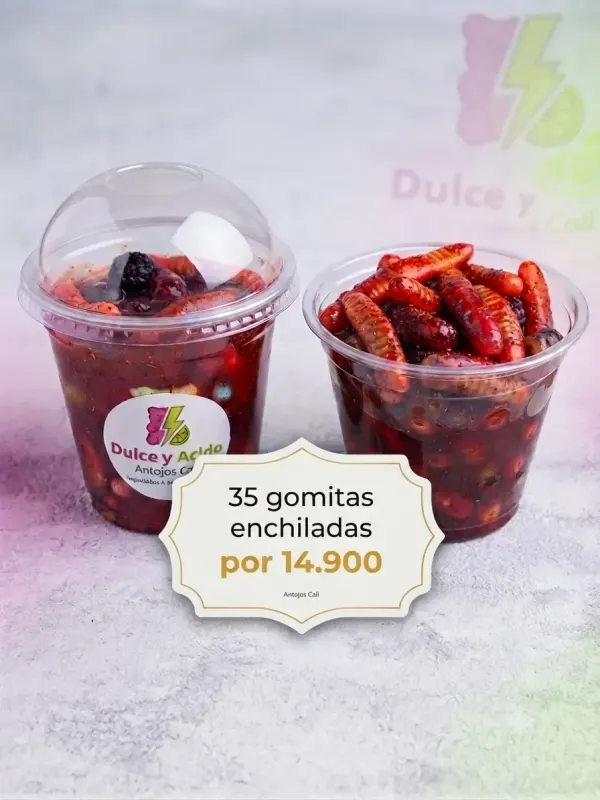 35 Gomitas enchiladas
