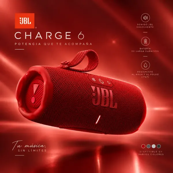 Parlante JBL Charge6 1.1