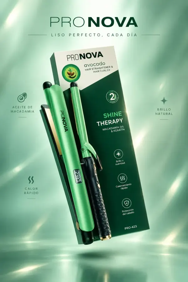 Combo Aguacate 2503 (Rizador + Plancha)