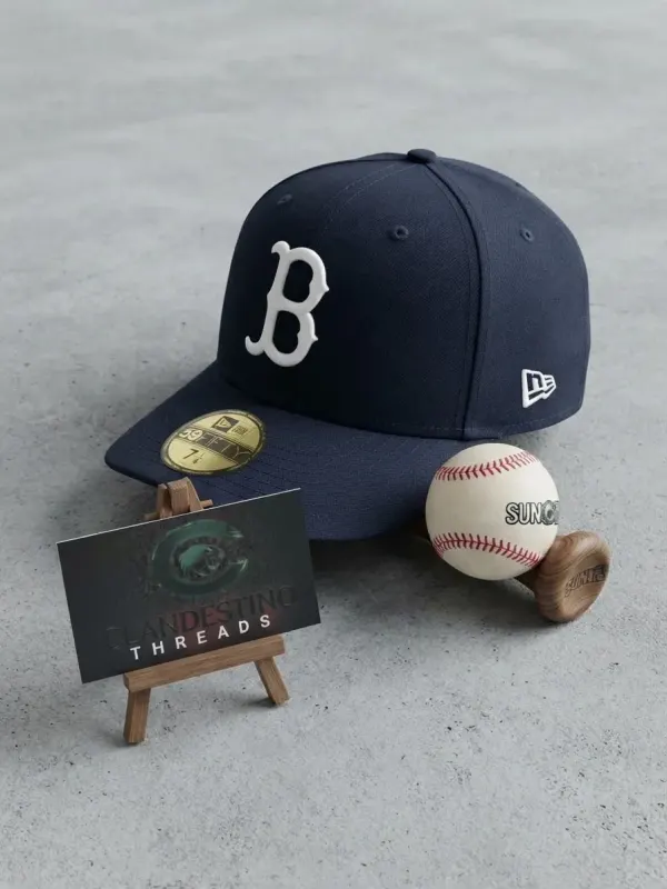 Gorra Cerrada New Era 59FIFTY Boston Red Sox (Azul Marino)