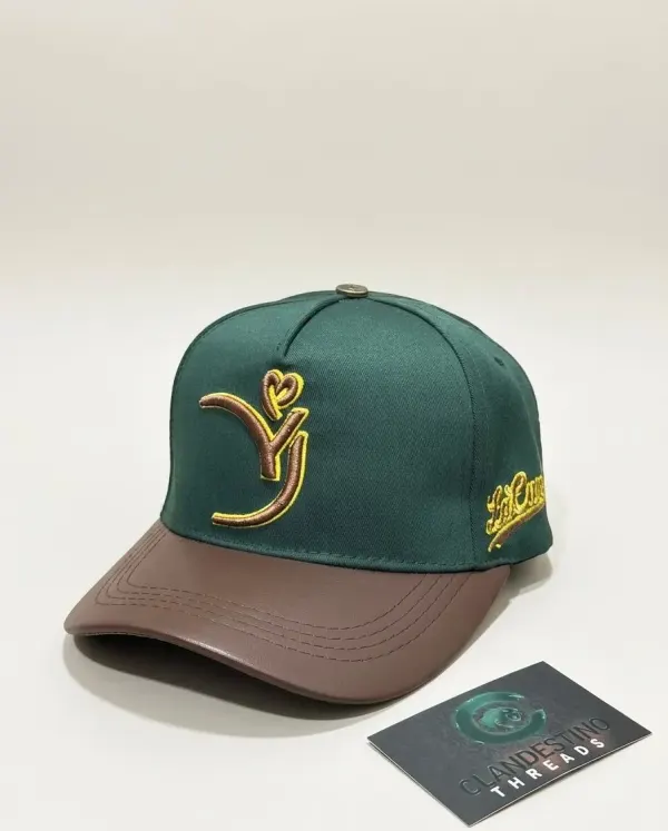Gorra Edición Homenaje (Verde/Marrón) – Yeison Jiménez