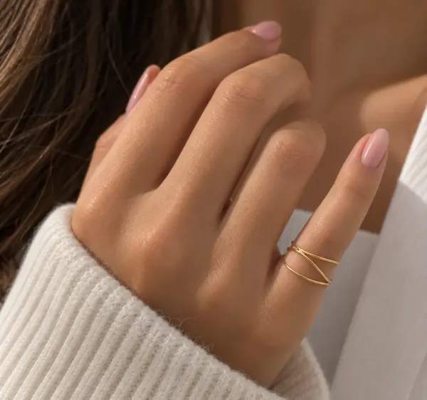 34-Anillo triple aro