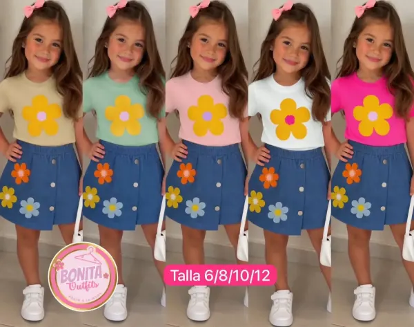 Conjunto Margarita Kids