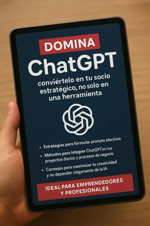 🚀 Domina ChatGPT: conviértelo en tu socio estratégico, no solo en una herramienta