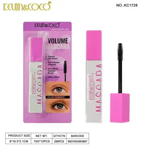 PESTAÑINA VOLUMEN ROSA KEVIN Y COCO