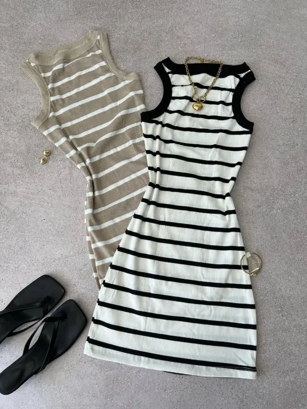 Vestido raya
