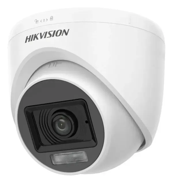 CAMARA HIKVISION COLORVU CON AUDIO PLÁSTICA 2.8MM 2MP