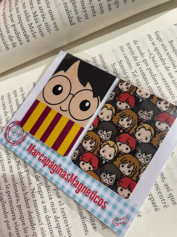 Dúo de marca páginas magnético Harry Potter 1