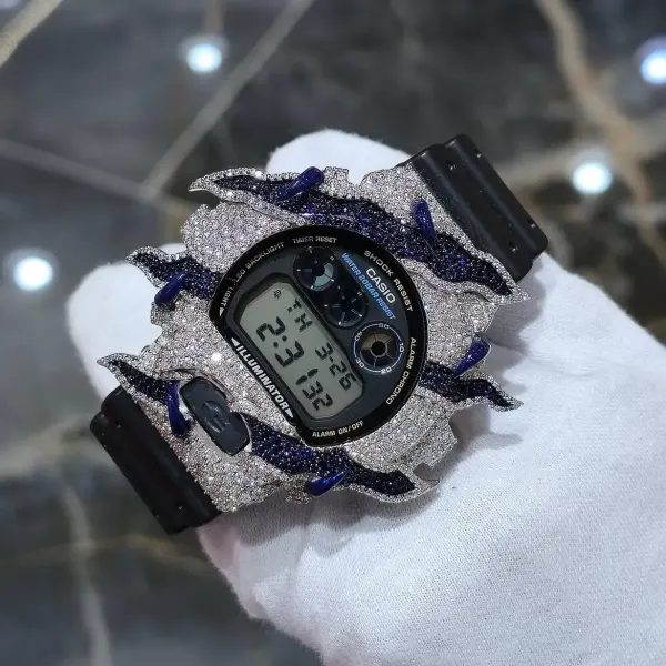 G-SHOCK DW-6900 "BLUE FLAME / VENOM"