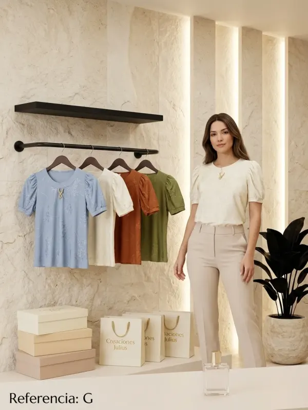 Blusa unicolor - G