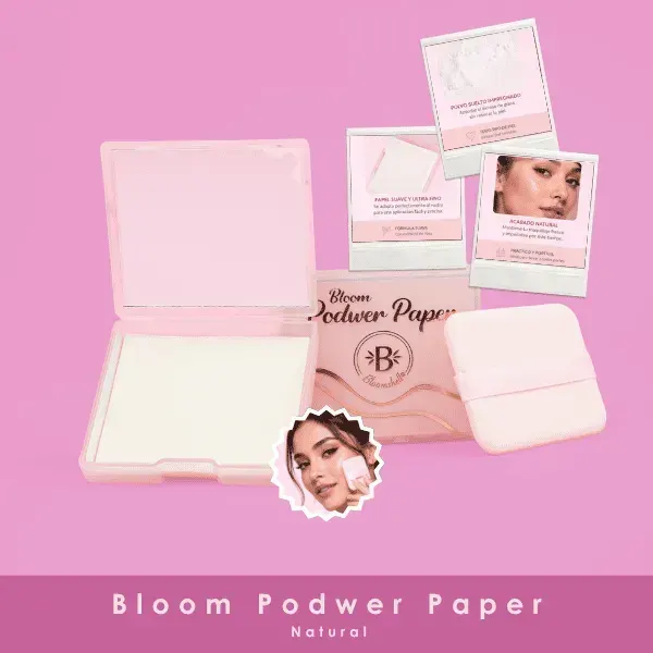 Papel absorbente White Bloom Powder Blomshell