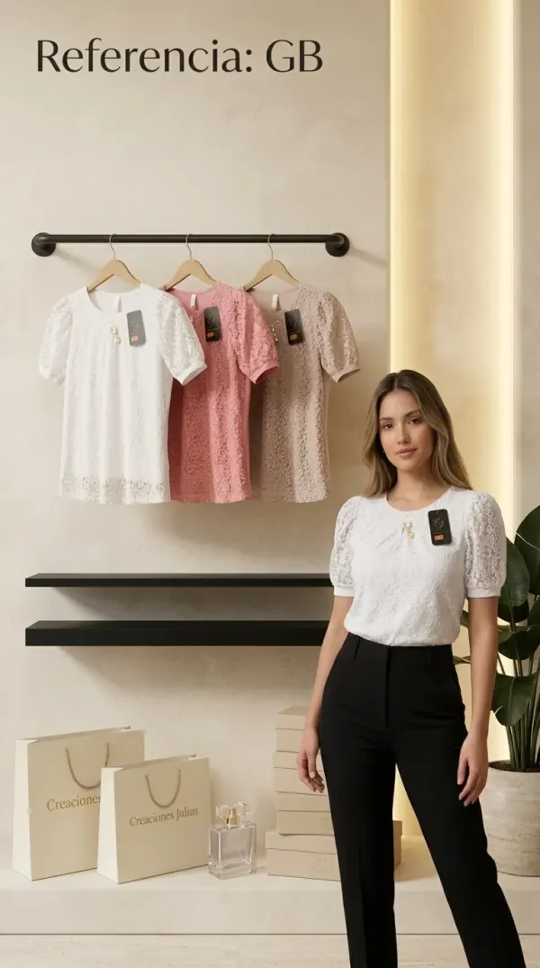 Blusa unicolor blonda - GB