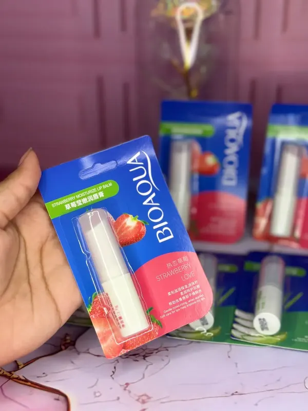 BALSAMO LABIAL BIOQUA DE FRESA