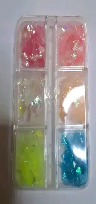 Charola de decoración de uñas tonasolado